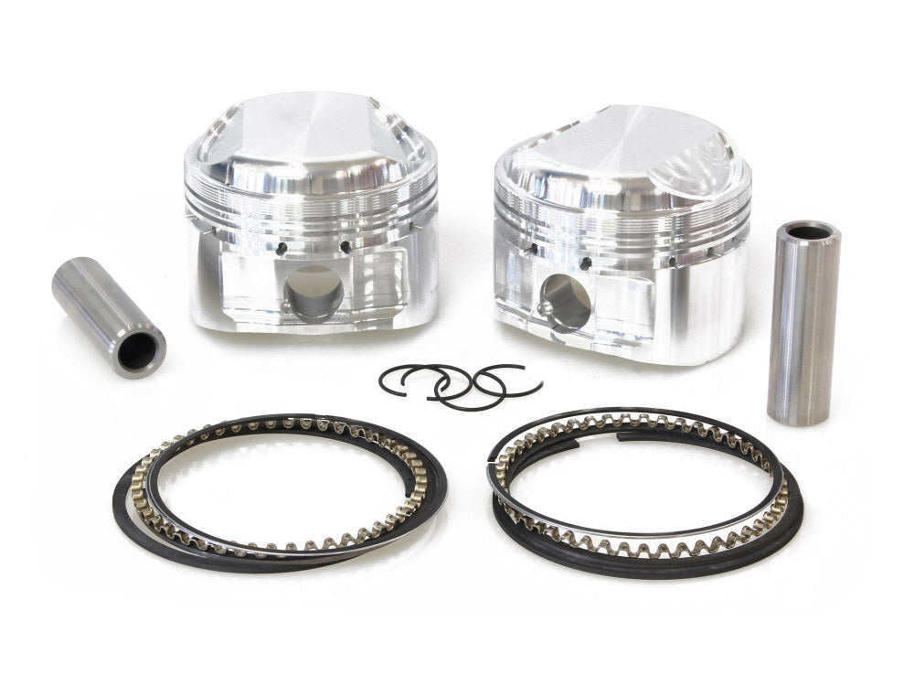 CP Carrillo CAR-M5040 +.020" Pistons w/8.5:1 Compression Ratio for Big Twin 41-79 w/74ci Shovel Engine