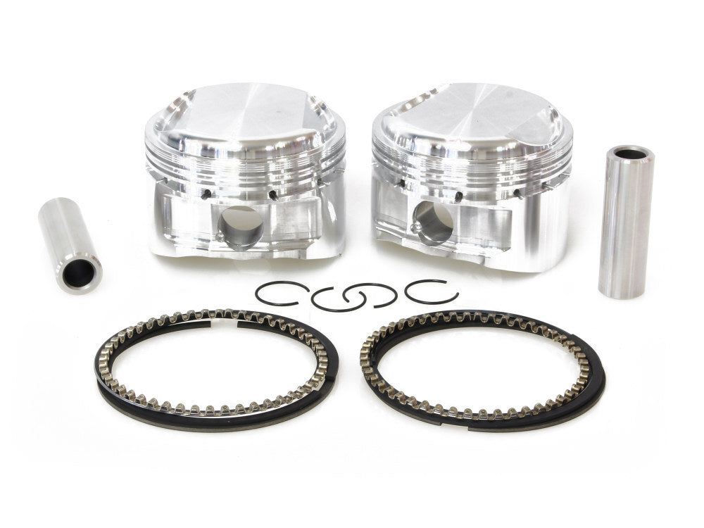 CP Carrillo CAR-M5046 +.030" Pistons w/8.5:1 Compression Ratio for Big Twin 78-84 w/80ci Shovel Engine