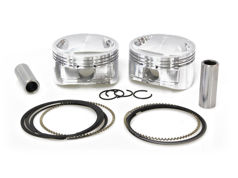 CP Carrillo CAR-M5063 +.010" Pistons w/10.25:1 Compression Ratio for Big Twin 99-06 w/88ci to 95ci Big Bore Twin Cam Engine