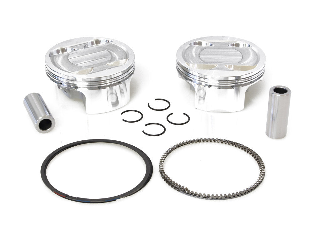 CP Carrillo CAR-M5120 Standard Pistons w/11.0:1 Compression Ratio for Milwaukee-Eight Touring 17-Up/Softail 18-Up w/Screamin Eagle 131ci Engine