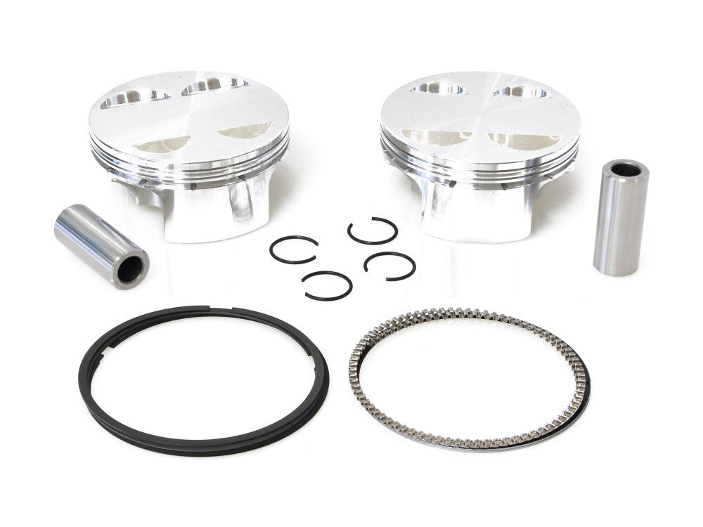 CP Carrillo CAR-M5121 Standard Pistons w/11.5:1 Compression Ratio for Milwaukee-Eight Touring 17-Up/Softail 18-Up w/Screamin Eagle 131ci Engine