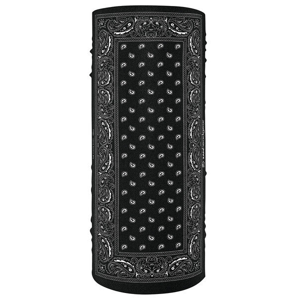 ZanHeadgear Motley Black Paisley Tube