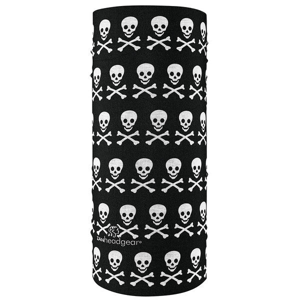 ZanHeadgear Motley Skull & Crossbones Tube