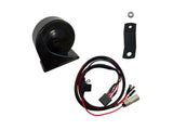 Custom Dynamics CD-CDHORN25ST 109db Electromagnetic Horn Kit Black for Harley-Davidson Softail 25-Up Models