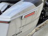 Custom Dynamics CD-CDLATCH2026S Saddlebag LED Latch Lights w/Amber/Red for Harley-Davidson Touring 26-Up