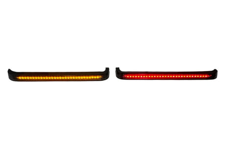 Custom Dynamics CD-CDLPDC2026S Sequential Low Profile Bagz Saddlebag Lights w/Red Run/Brake Amber Turn & Smoke Lens for Harley-Davidson Touring 26-Up