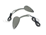 Custom Dynamics CD-CDMIRPLUGC LED Mirrors Run/Turn Chrome (Pair)