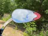 Custom Dynamics CD-CDMIRRORC Dynamic LED Mirrors Run/Brake/Turn Chrome