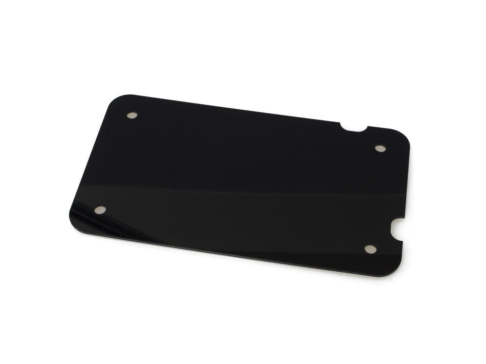 Custom Dynamics CD-LPFBCKB Flat Number Plate Backing Plate Black