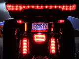 Custom Dynamics CD-PBFILLSB ProBeam LED Fillerz Red w/Smoke Lens Black for Ultra/Road King Touring 14-Up/Street/Road Glide ST 22-Up