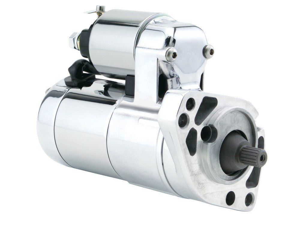 Compu-Fire CF-53700 2.0kw Gen3 Starter Motor Chrome for Big Twin 89-06