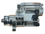 Compu-Fire CF-53800 1.6kw Starter Motor Chrome for Softail 07-17/Dyna 06-17/Touring 07-16