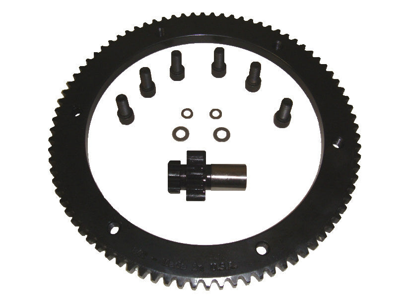 Compu-Fire CF-54002 84T Starter Ring Gear Kit for Big Twin 94-97