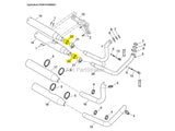 Cometic Gasket CG-C10232 Exhaust Header to Muffler Gasket for Softail 18-Up/Sportster 18-Up (Pair)