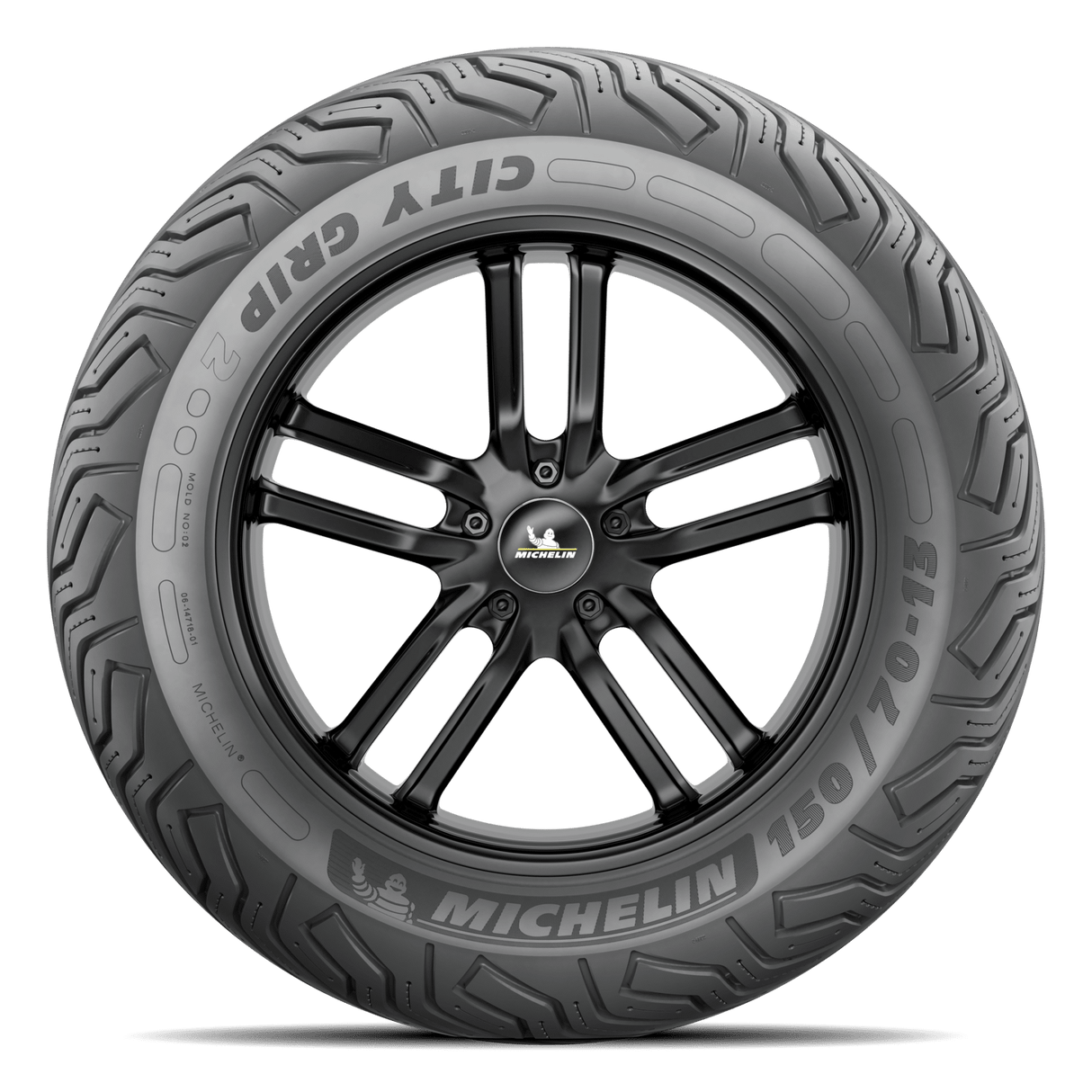 Michelin City Grip 2 Rear Tyre 100/90-14 57S Reinforced Tubeless