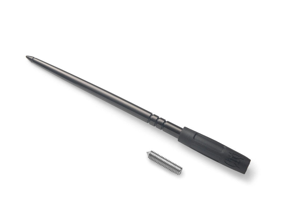 Ciro3D CIR-15011 High Caliber 8" Flexible Aluminum Antenna Black for H-D Touring 89-Up/Indian Touring 14-Up/Victory Touring 10-17