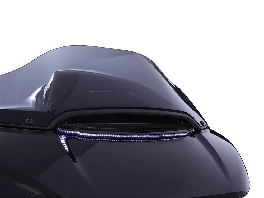 Ciro3D CIR-40021 LED Lighted Vent Trim Black for Road Glide 15-23