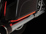 Ciro3D CIR-40155 Machete Saddlebag LED Lights w/Red Run/Brake/Turn Signal & Smoke Lens for Touring 14-Up w/Standard Bags