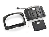 Ciro3D CIR-40520 Curved Number Plate Frame w/Number Plate Light Only Gloss Black for CVO Touring 23-Up/Street Glide/Road Glide 24-Up
