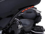 Ciro3D CIR-45102 Bat Blades w/Amber LED Turn Signals & White LED Running Lights for Touring 14-Up w/Batwing Fairing