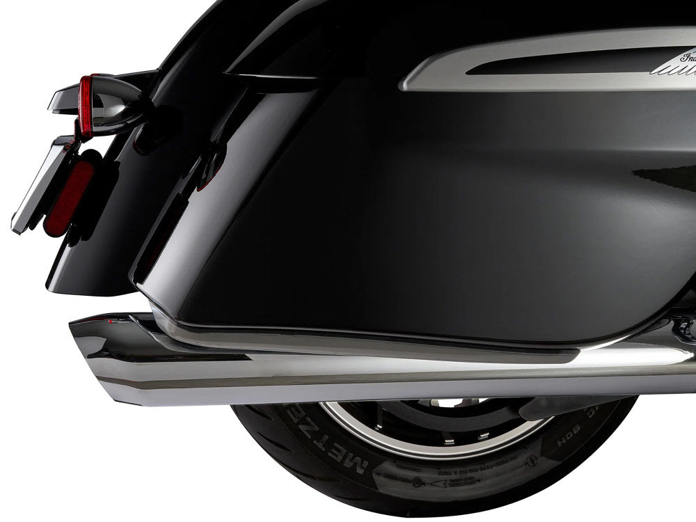 Ciro3D CIR-46155 Machete Saddlebag LED Lights w/Red Run/Brake & Turn w/Smoke Lens for Indian Touring 19-Up w/Hard Saddlebags