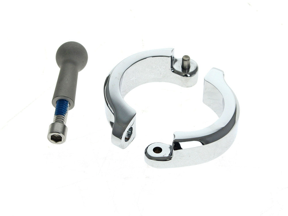 Ciro3D CIR-50134 Bar Mount Clamp Chrome for 1-1/2" Handlebars