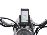 Ciro3D CIR-50312 Standard Smartphone/GPS Holder Chrome for 7/8" & 1" Handlebars