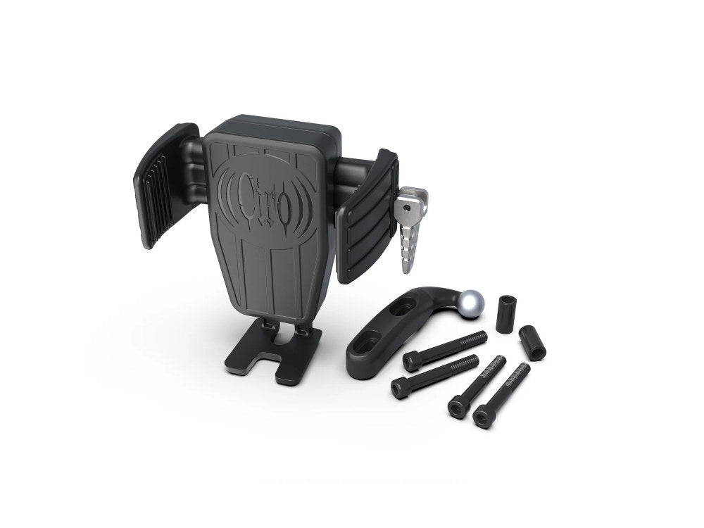 Ciro3D CIR-52311 Cybercharger Wireless Smartphone Holder Black w/Perch Mount