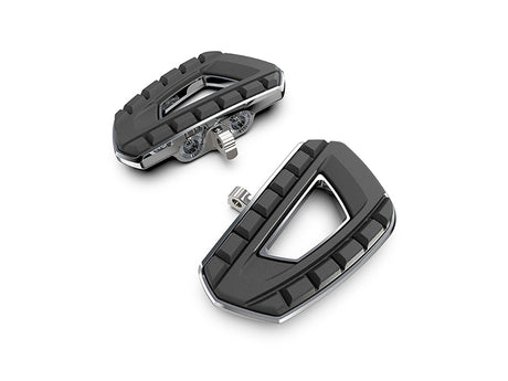 Ciro3D CIR-61805 Chicane Mini Floorboards w/HD Clevis Chrome