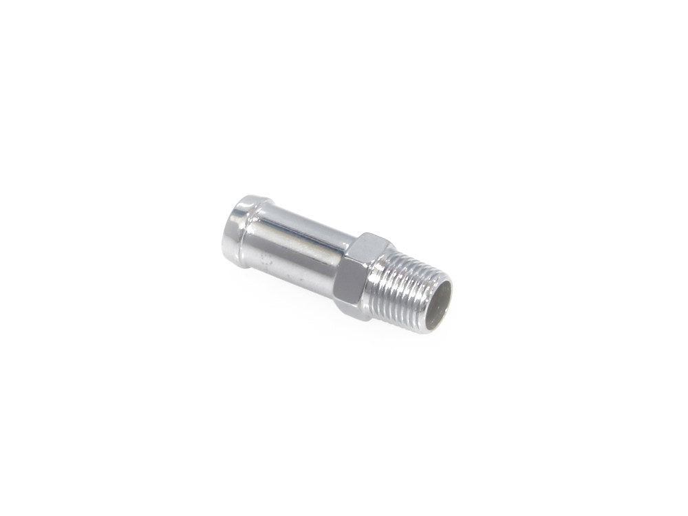 Colony Machine CM-2070-1 Oil Line Fitting w/1/8" NPT Thread Fitting Chrome for 3/8" Hose