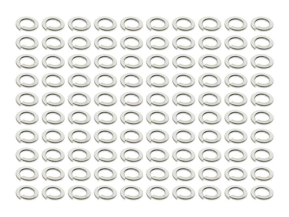 Colony Machine CM-3-8-L-100 3/8" Lock Washer Chrome (100 Pack)