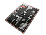 Colony Machine CM-8301-CAD Complete Stock Hardware Kit CAD Plated for Big Twin 40-47 w/Knuckle Engine