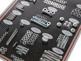 Colony Machine CM-8313-CAD Complete Stock Hardware Kit CAD Plated for Big Twin 79-80 w/Shovelhead  Engine