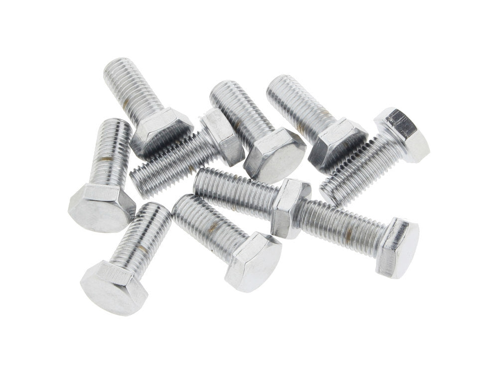 Colony Machine CM-HHC-660 5/16-24 x 3/4" UNF Hex Head Bolts Chrome (10 Pack)