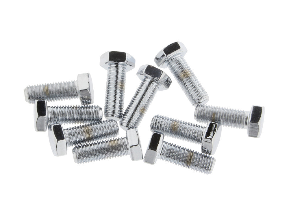 Colony Machine CM-HHC-661 5/16-24 x 7/8" UNF Hex Head Bolts Chrome (10 Pack)