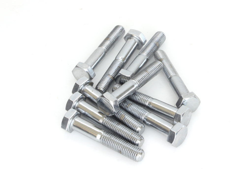 Colony Machine CM-HHC-665 5/16-24 x 1-3/4" UNF Hex Head Bolts Chrome (10 Pack)