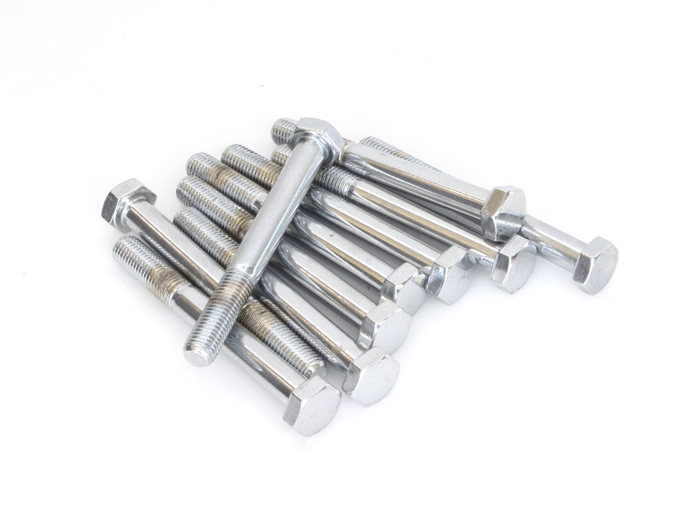 Colony Machine CM-HHC-692 5/16-24 x 2-3/4" UNF Hex Head Bolts Chrome (10 Pack)