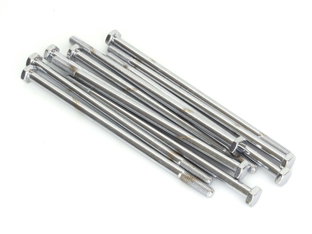 Colony Machine CM-HHC-696 1/4-28 x 5-1/2" UNF Hex Head Bolts Chrome (10 Pack)