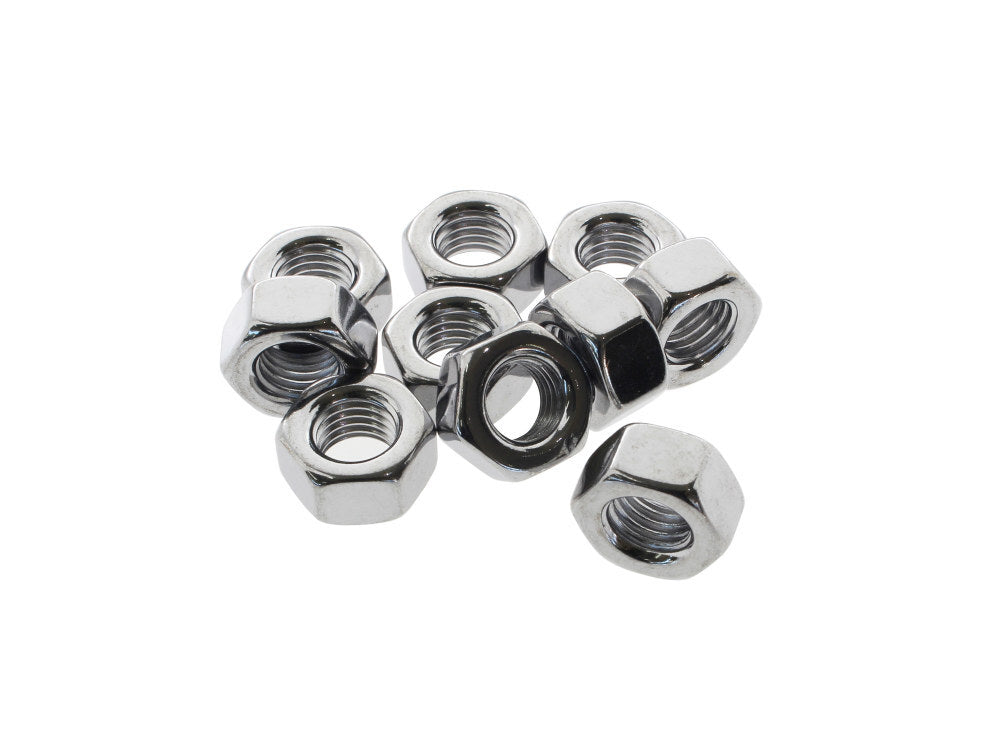 Colony Machine CM-HN-401 5/16-24 UNF Hex Nuts Chrome (10 Pack)