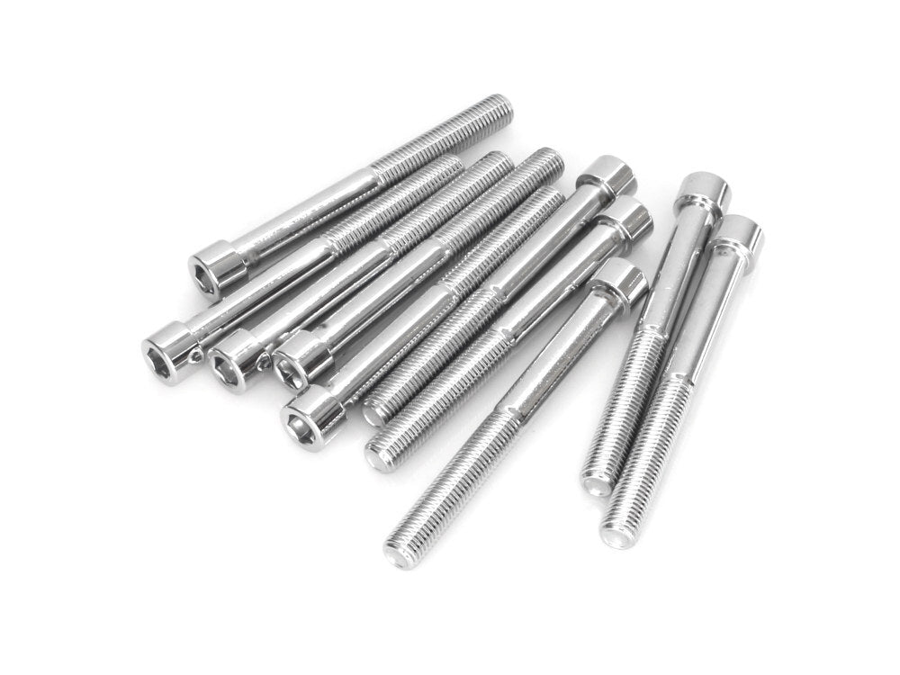 Colony Machine CM-PSHC-229 5/16-24 x 3" UNF Polished Socket Head Allen Bolts Chrome (10 Pack)