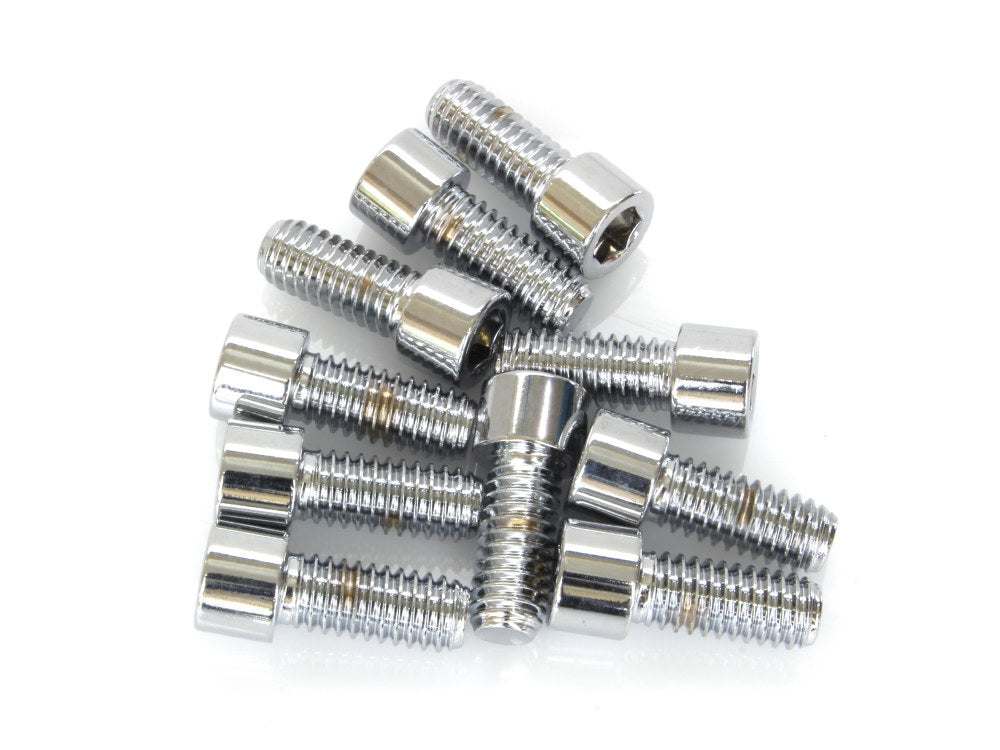 Colony Machine CM-PSHC-272 5/16-18 x 3/4" UNC Polished Socket Head Allen Bolts Chrome (10 Pack)