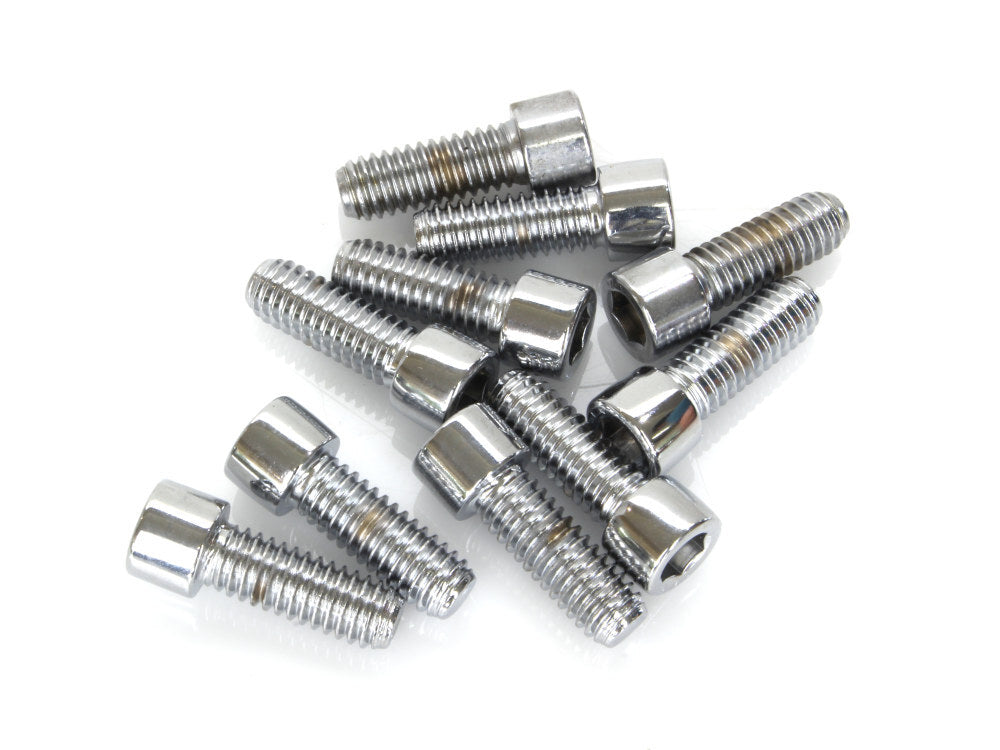 Colony Machine CM-PSHC-273 5/16-18 x 7/8" UNC Polished Socket Head Allen Bolts Chrome (10 Pack)