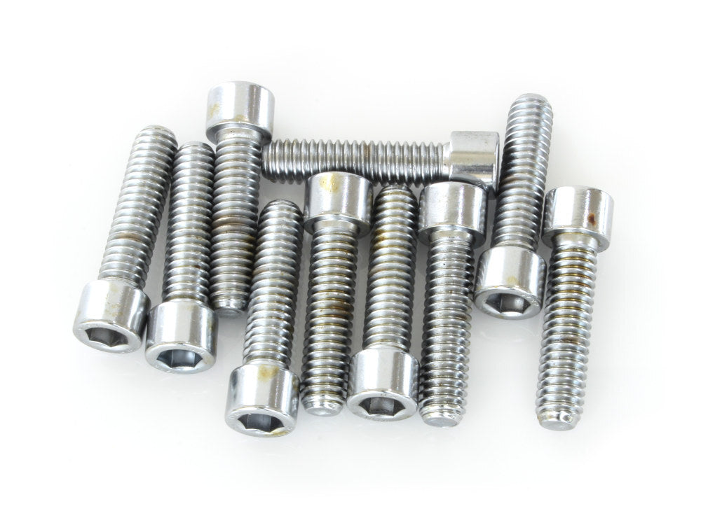 Colony Machine CM-PSHC-275 5/16-18 x 1-1/4" UNC Polished Socket Head Allen Bolts Chrome (10 Pack)