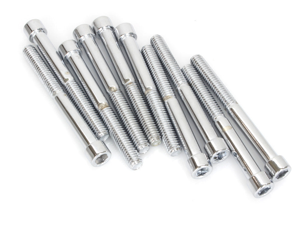 Colony Machine CM-PSHC-282 5/16-18 x 3" UNC Polished Socket Head Allen Bolts Chrome (10 Pack)