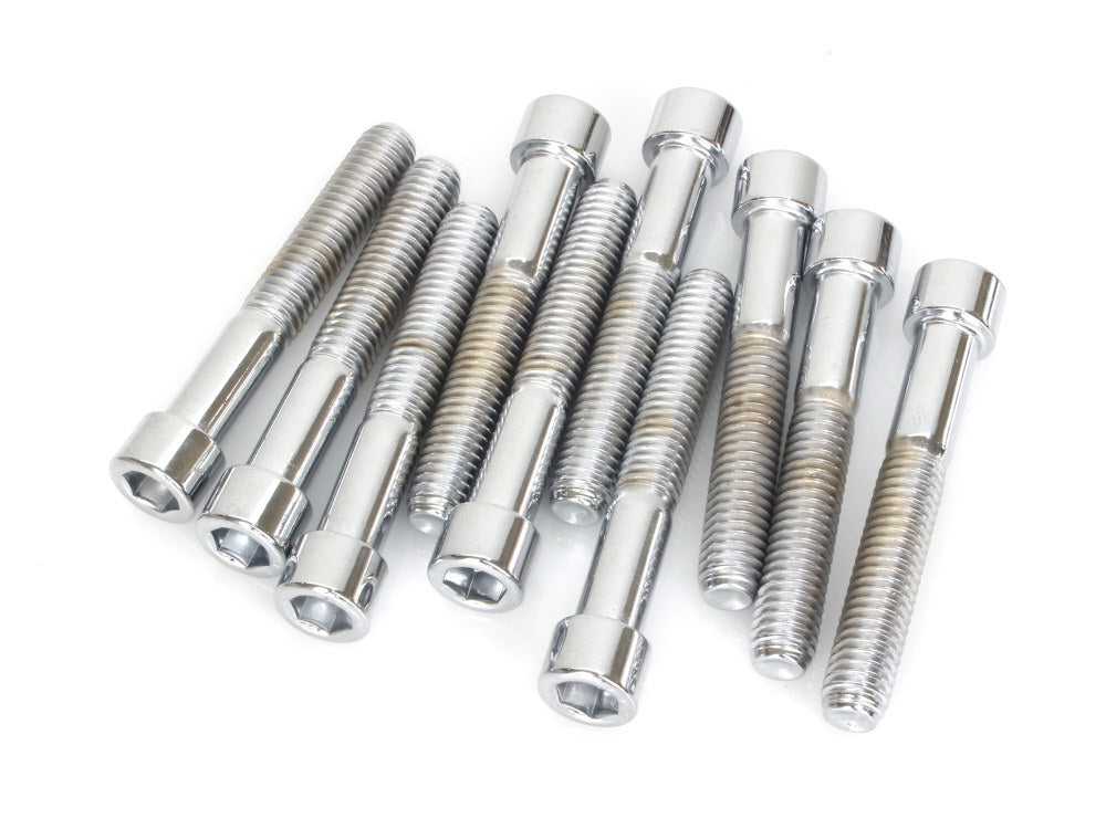 Colony Machine CM-PSHC-293 3/8-16 x 2-1/2" UNC Polished Socket Head Allen Bolts Chrome (10 Pack)