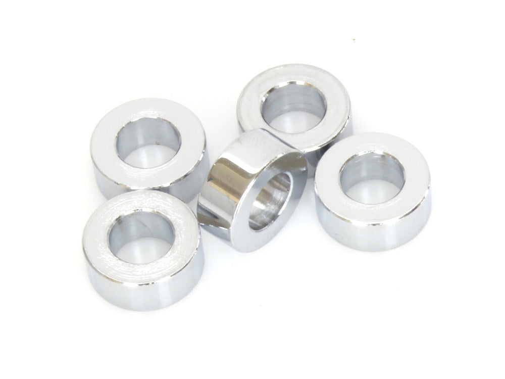 Colony Machine CM-SPC-012 5/16" x 1/4" Steel Spacer Chrome (5 Pack)