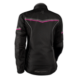 MotoDry 4 Seasons Black/Grey/Magenta Textile Womens Jacket