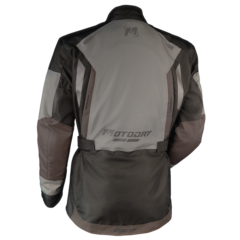 MotoDry Rallye 2 Adventure Black/Sand/Brown Textile Jacket