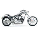 Cobra USA COB-1233 Speedster Swept Exhaust Chrome for Honda Fury/State-Line/Sabre 10-Up