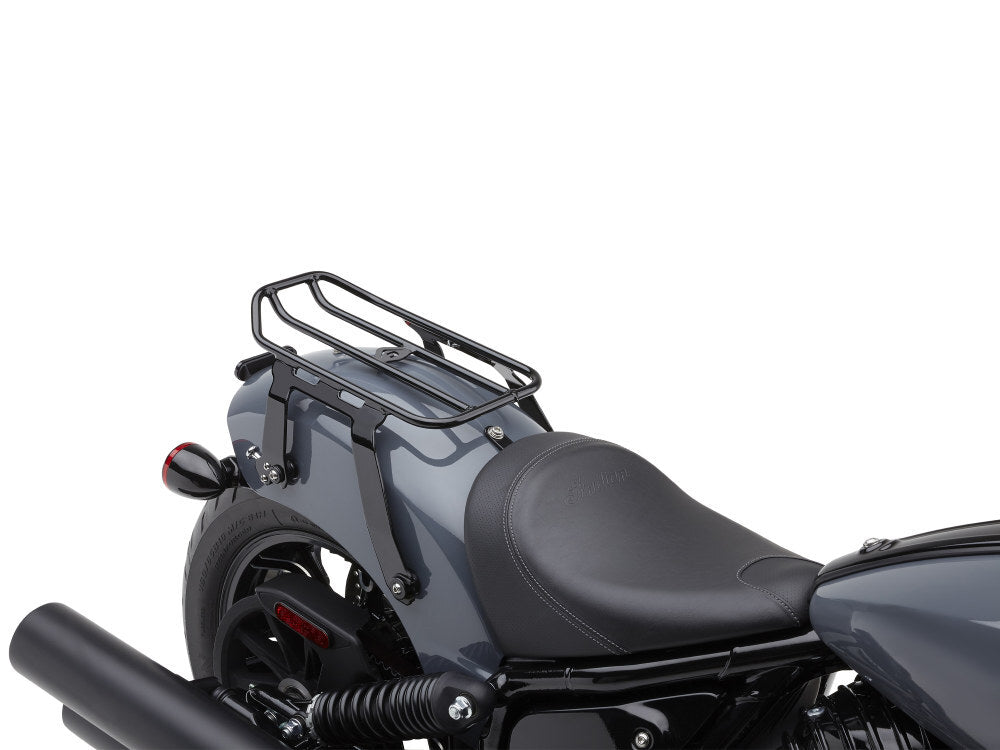 Cobra USA COB-502-2512B Quick Detachable Solo Seat Luggage Rack Black for Indian Cruiser 22-Up